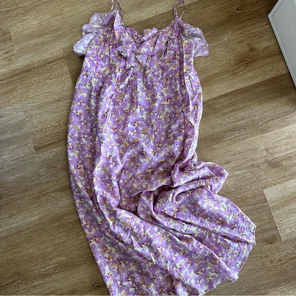 Ruffle Trim Maxi Dress - Picture 5 of 5